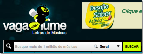 Busca do Vagalume Busca do Vagalume
