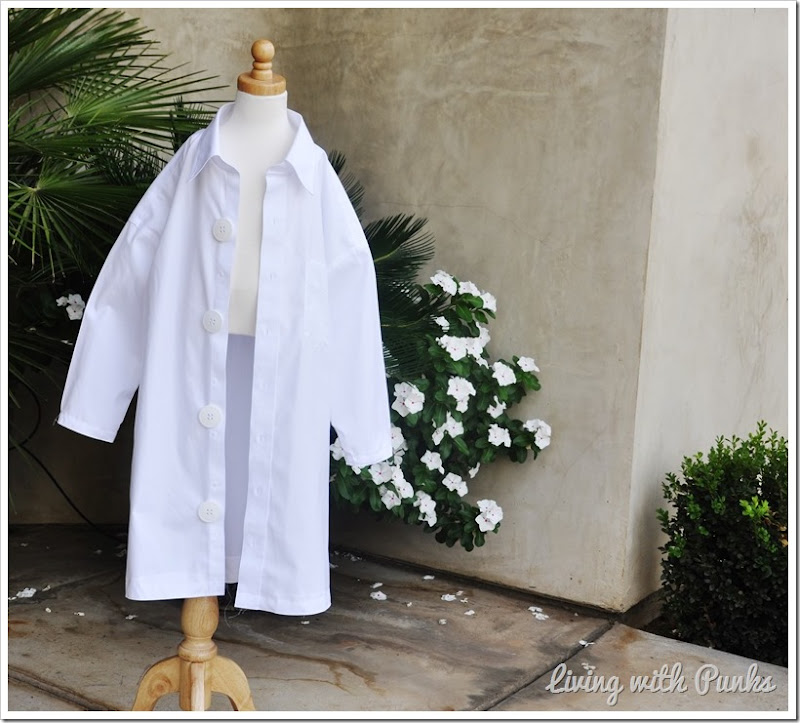 Lab Coat DIY || Living with Punks Lab Coat DIY || Living with Punks
