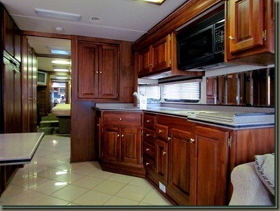 monaco Motor home kitchen