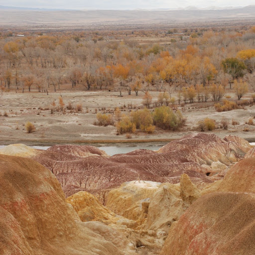 Xinjiang, Haba He - Rainbow Beach Xinjiang, Haba He - Rainbow Beach