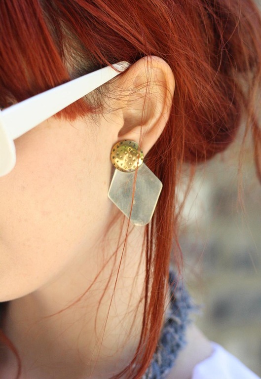 80’s Deco Inspired Studs, £10, Bohemian Rose Vintage 80’s Deco Inspired Studs, £10, Bohemian Rose Vintage