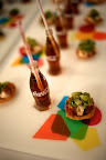 Peter Callahan's adorable mini appetizers. Peter Callahan's adorable mini appetizers.