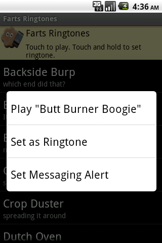【免費娛樂App】Fart Ringtones-APP點子
