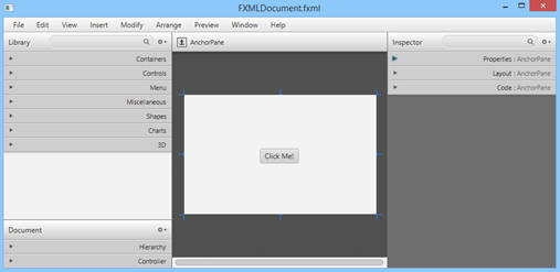 scene builder javafx scene builder javafx