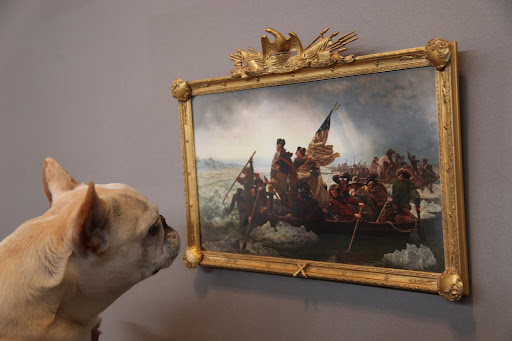 Well, this painting is definitely not that large!  But did I hear you say Eli Wilner's name?  Isn't he the leading purveyor of antique frames and reproductions?