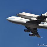 This was an incredible day for me personnally; I've witnessed the Space Shuttle program come full circle. I was fortunate to be in the VIP area at Edwards Airforce Base when I was in Junior Highschool to see the first Shuttle (Columbia) land. The excitement at Ewards that day was incredible. Today, I got to witness the Shuttle fly by on its final transport flight. What an awesome experience. News_120921_ShuttleFlyOver_Sacramento