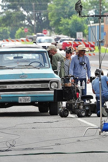 Sonic RS rally autó és Mark Wahlberg a Transformers 4 forgatásán 05