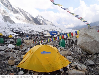 'Everest Base Camp Tent' photo (c) 2008, ilkerender - license: http://creativecommons.org/licenses/by/2.0/