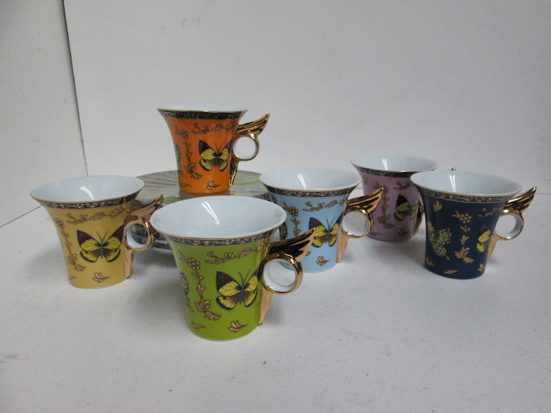 Classic Coffee Tea Demitasse Set