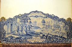 Glória Ishizaka - Mosteiro de Alcobaça - 2012 - Sala dos Reis - azulejo 6 Glória Ishizaka - Mosteiro de Alcobaça - 2012 - Sala dos Reis - azulejo 6