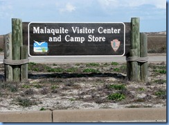7270 Texas - PR-22 (South Padre Island Dr) - Padre Island National Seashore - Malaquite Visitor Center sign 7270 Texas - PR-22 (South Padre Island Dr) - Padre Island National Seashore - Malaquite Visitor Center sign