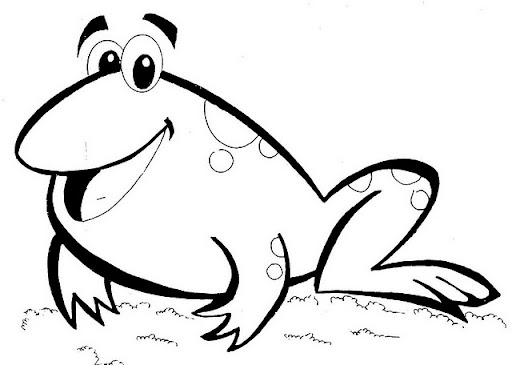 COLOREAR DIBUJOS DE RANAS