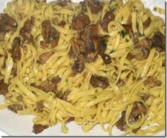 Spaghetti alla boscaiola 