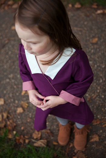 Cuffed and Color Blocked Sunday Picnic Dress at Our Family Four 8