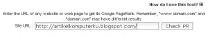 widget pagerank