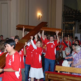 4sept10 Vigilia Oración Cruz JMJ