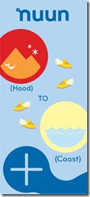 Hood to Coast Nuun logo Hood to Coast Nuun logo