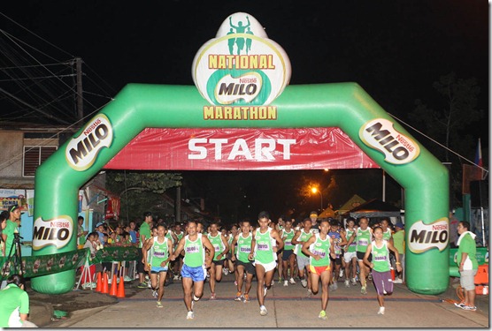 2 - A total of 6846 runners participated in the 37th National MILO Marathon Sunday in Puerto Princesa.