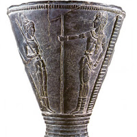 21.- Vaso del jefe. Hagia Triada