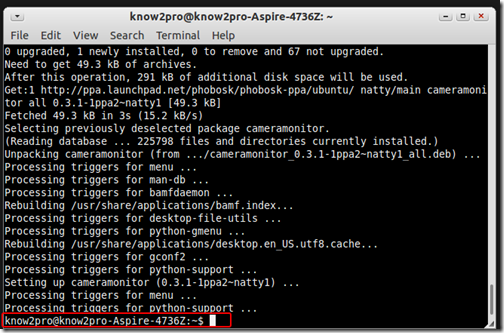 การติดตั้งโปรแกรมบน Ubuntu ด้วยคำสั่งใน Terminal การติดตั้งโปรแกรมบน Ubuntu ด้วยคำสั่งใน Terminal
