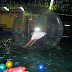 My attempt at standing inside the Zorb Ball