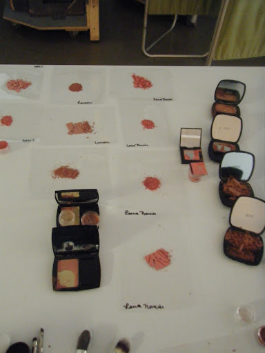 To get just the right blob of makeup, we have to do many, many versions. Aren't they all so cool?