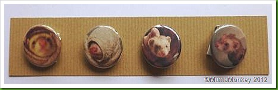 Ferret badges.