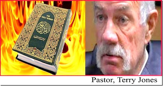 Burn Quran - Terry Jones