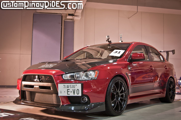 Custom Pinoy Rides Mitsubishi Lancer Evo X Face Off 3 Car Show