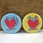 One from kitty and one from doggie... these are a cute way for each fur kid to offer mama a token of their love ... And since it can be hard for critters to gather up enough loose change for a gift- this One from kitty and one from doggie... these are a cute way for each fur kid to offer mama a token of their love ... And since it can be hard for critters to gather up enough loose change for a gift- this