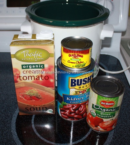 Easy Creamy Tomato Bean Soup - Ingredients Easy Creamy Tomato Bean Soup - Ingredients