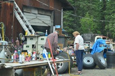 the tire repair shop