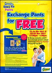 MamyPoko Exchange Pants for FREE Diapers Promotion 2013 Malaysia Deals Offer Shopping EverydayOnSales