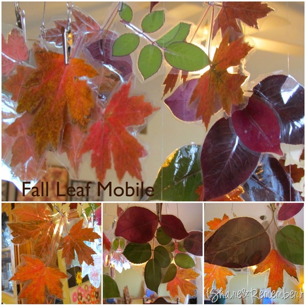 Fall Leaf Mobile 