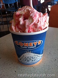 Coneys Strawberry Cyclone