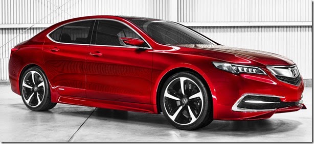 The 2015 Acura TLX Prototype