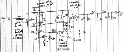 Amp schematic