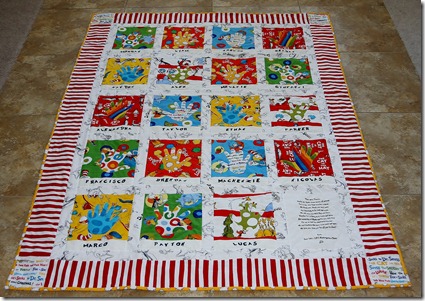 Mrs. Francis' Dr. Seuss Quilt 002