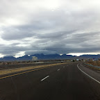 The cloud covered mountains of Las Cruces