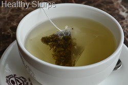 Tea Bag Dipped in - at 30 sec Tea Bag Dipped in - at 30 sec