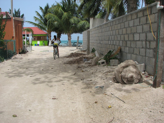 No such thing as kids' bikes on Caye Caulker
