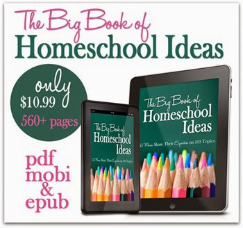 The Big Book of Homeschool Ideas is filled with over 100 topics to help homeschoolers The Big Book of Homeschool Ideas is perfect for new homeschoolers, homeschooling preschoolers, homeschooling teenagers, and organizing your homeschool day #homeschool