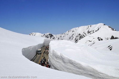 parede de neve 20 metros japao desbaratinando  (7)