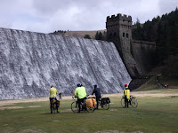 below Derwent Reservoir dam