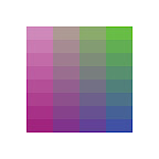 color palette 37, 2012, digital c-print (single edition), 40 x 40 in.