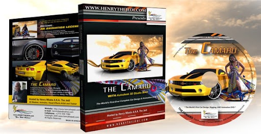 com CAMARO Training DVD for Autodesk 3D Studio Max 2011 Project