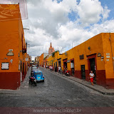 O colorido casario - San Miguel de Allende - México
