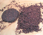 My first attempt at assembly proved too crumbly. I put it back in the food processor. My first attempt at assembly proved too crumbly. I put it back in the food processor.