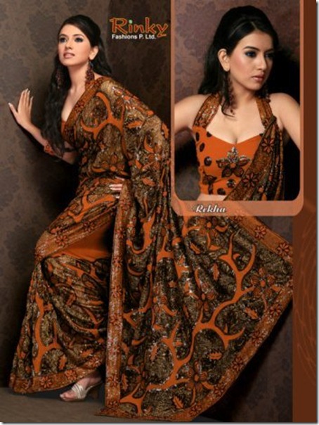 01-designer sarees Pakistan-Cotton-Zari-Sarees