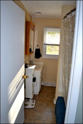 bathroom before